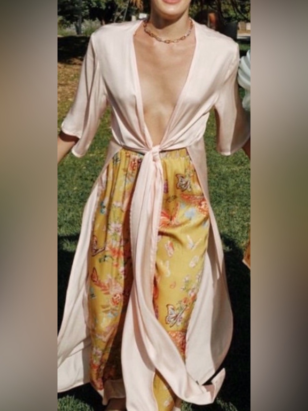 My Beachy Side Pink Robe. One Size. NEW